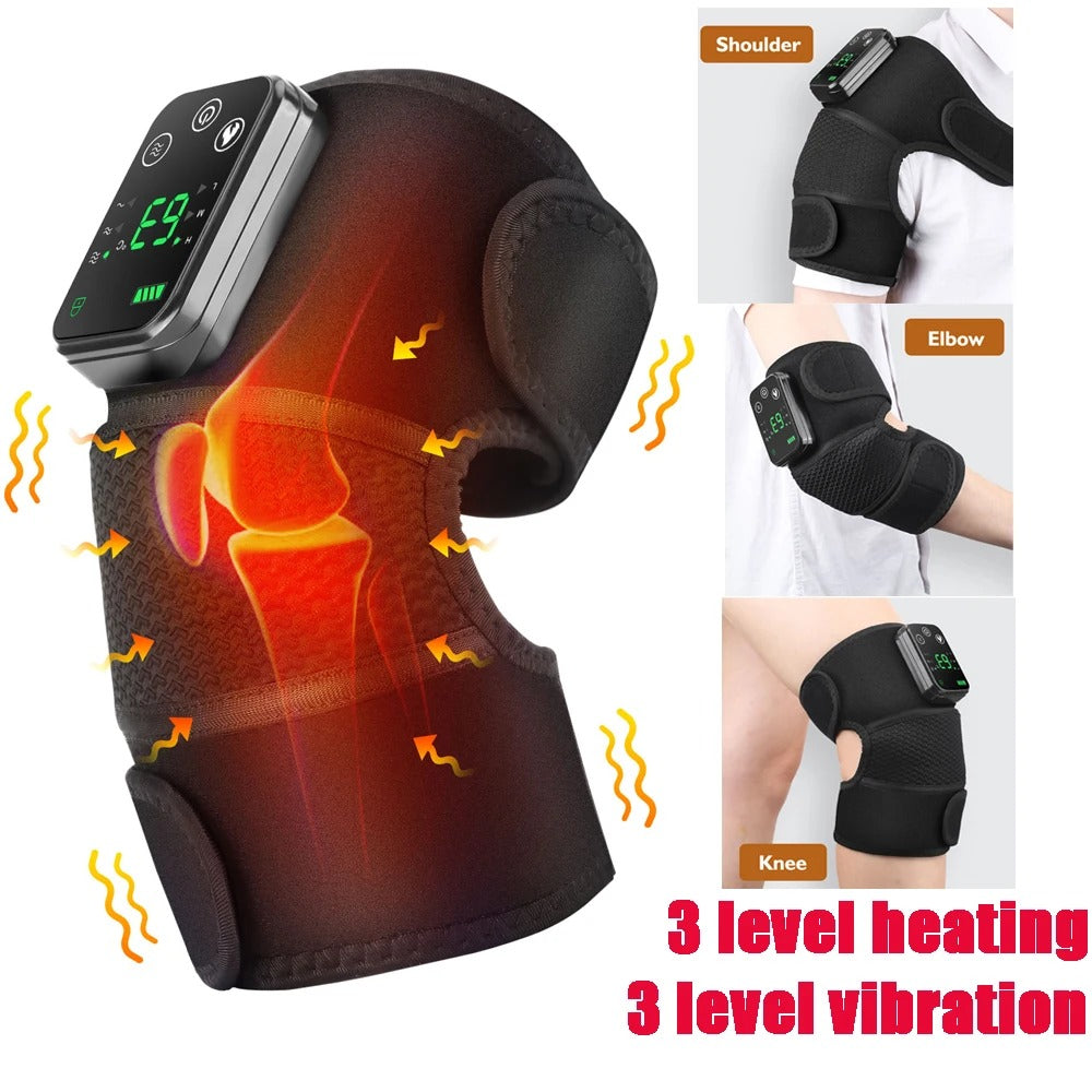 2-in-1 Heated Knee & Elbow Brace — Heat + Vibration | Driftwell