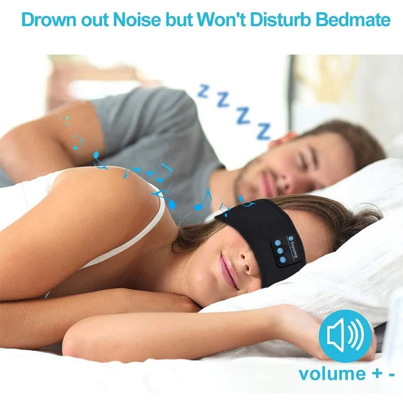 Driftwell Sleep Headband — Bluetooth 5.0 Wireless Headphones for Sleeping, 10-Hour Battery, Washable