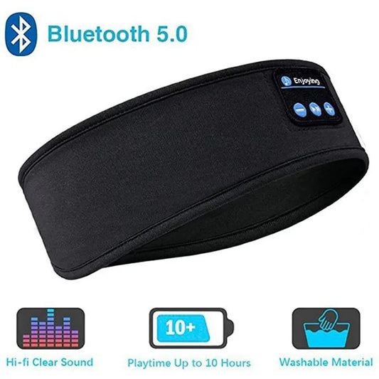 Driftwell Sleep Headband — Bluetooth 5.0 Wireless Headphones for Sleeping, 10-Hour Battery, Washable